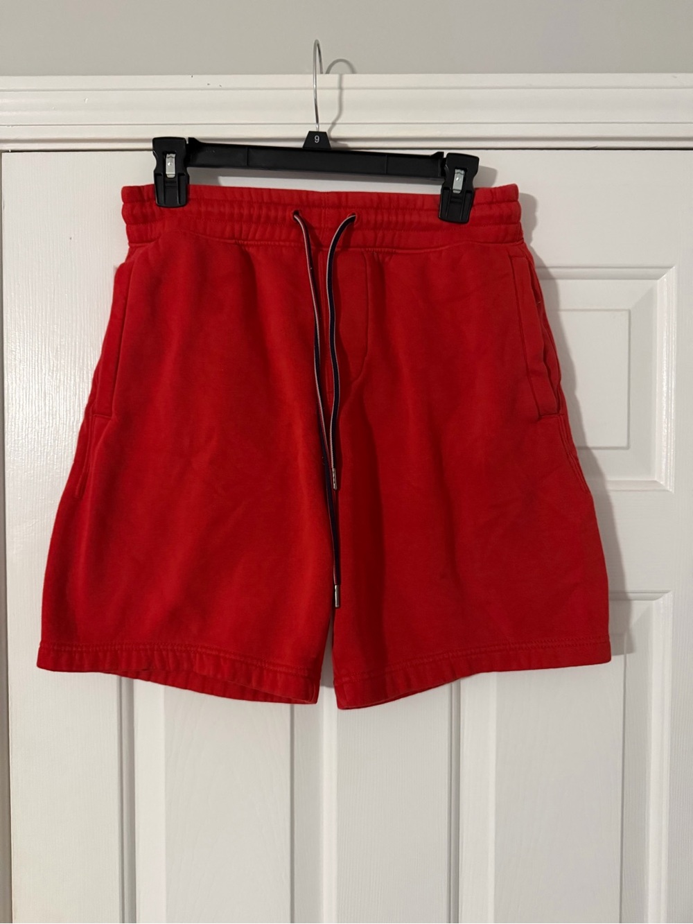 Tommy Hilfiger Red Athletic Drawstring Shorts